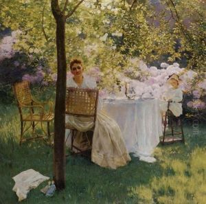 Les Pivoines by Gaston La Touche