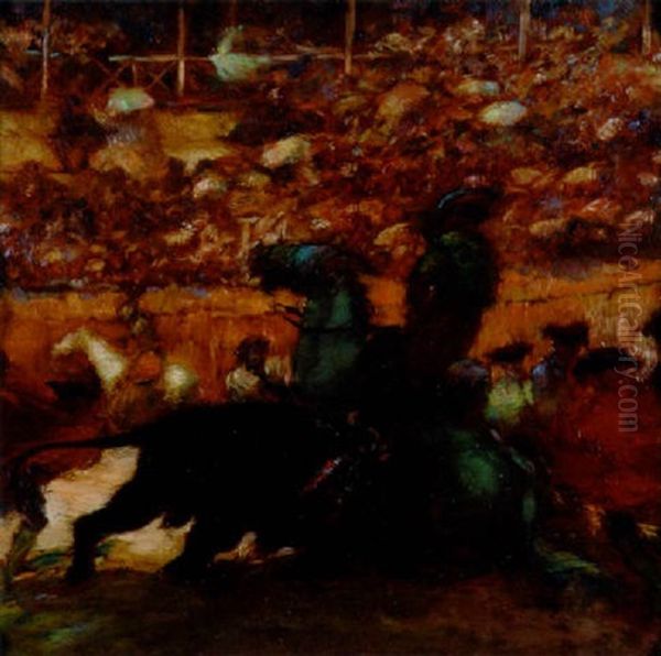 Scene De Tauromachie - view 1