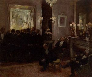At The Ball by Gaston La Touche