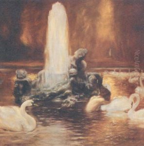 Leda And The Swan by Gaston La Touche
