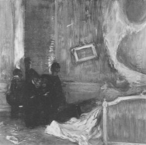 Apres Le Cambriolage by Gaston La Touche