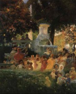 La Ronde Des Enfants by Gaston La Touche