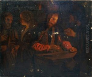 The Denial Of St. Peter by Georges de La Tour