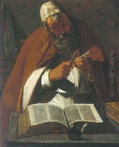 Saint Ambrose by Georges de La Tour