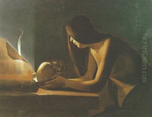 La Madeleine Penitente (la Madeleine Au Livre) by Georges de La Tour