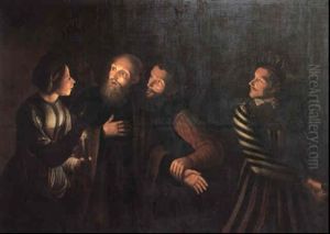 The Denial Of St. Peter by Georges de La Tour