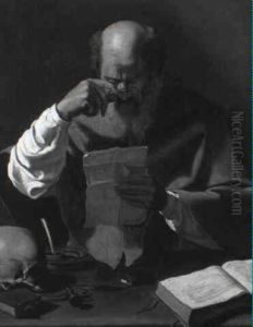 St. Jerome by Georges de La Tour
