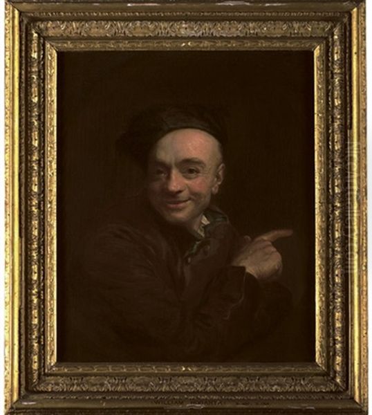 Portrait Of The Artist (+ A Print Of The Same Subject; Pair) - view 1