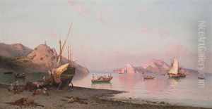 Bay Of Naples by Alessandro la Volpe