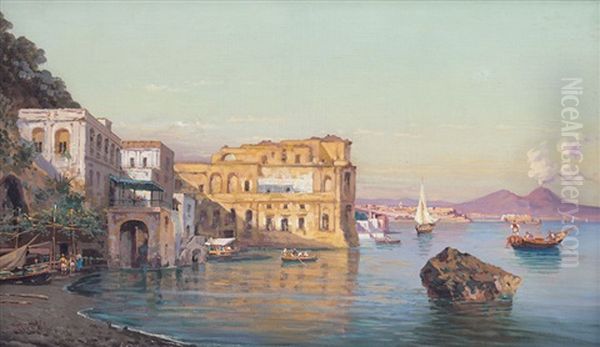 Napoli, Palazzo Donn'anna - view 1