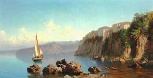 Coastal Scene Near Sorrento