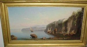 View Of The Italian Coast by Alessandro la Volpe