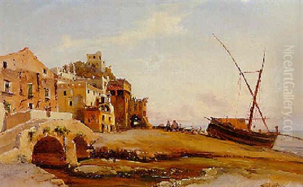 A Neapolitan Fishing Village - view 1