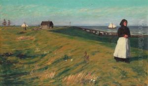 Auf Den Deichen by Wilhelm Laage