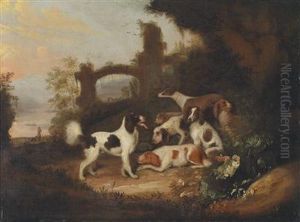 Hunting Dogs by Adriaen Cornelisz. Beeldemaker