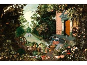 Vertumnus Und Pomona by Jasper van der Laanen