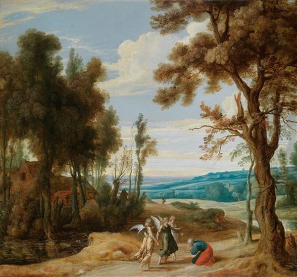 Die Drei Engel Erscheinen Abraham - view 1