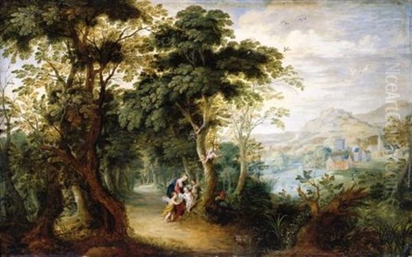 The Rest On The Flight Into Egypt - view 1