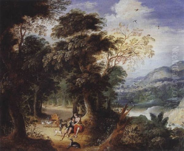 Paysage Avec Venus Et Adonis - view 1