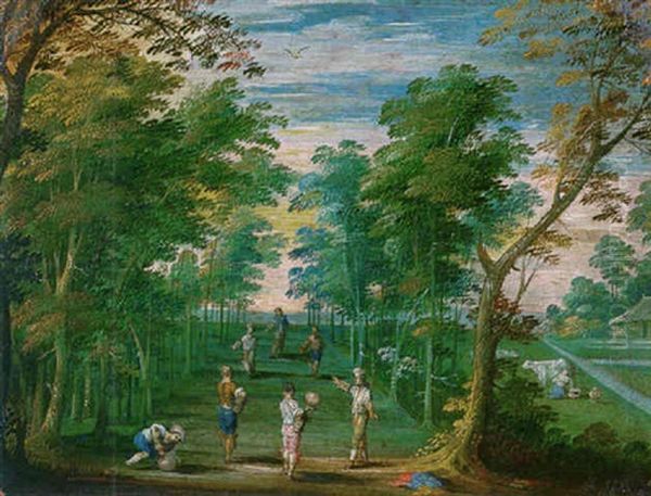 Les Joueurs De Boules - view 1