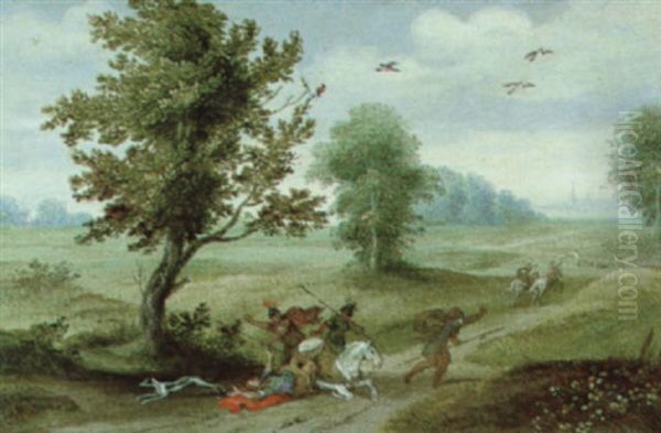Landschaft Mit Der Bekehrung Des Heiligen Paulus - view 1