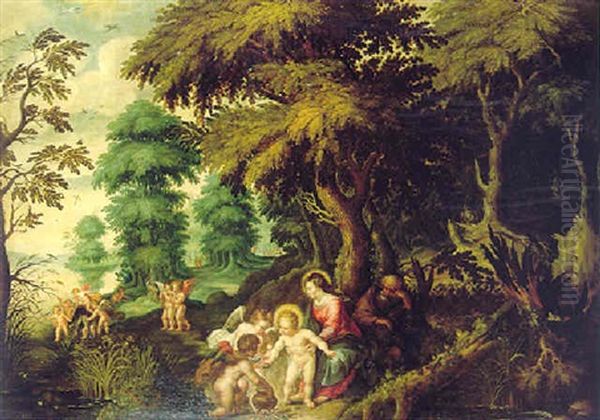 The Rest On The Flight To Egypt - view 1