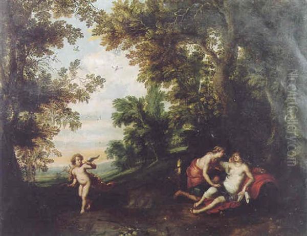 Diana And Callisto - view 1