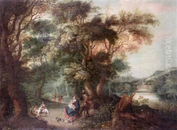The Rest On The Flight Into Egypt - view 1