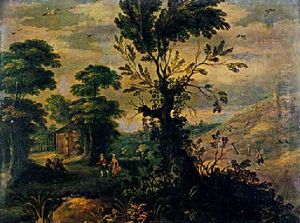 Paysage Au Moulin by Jasper van der Laanen