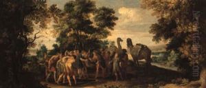 Joseph Sold Into Slavery by Jasper van der Laanen