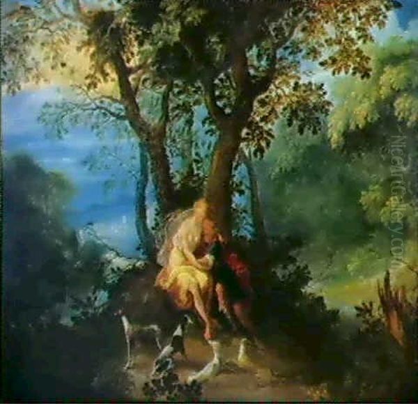 Diana Resting From The Hunt - view 1