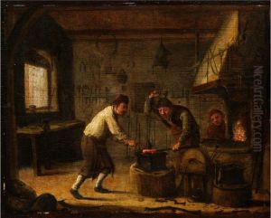 In Der Schmiede by Cornelis Beelt