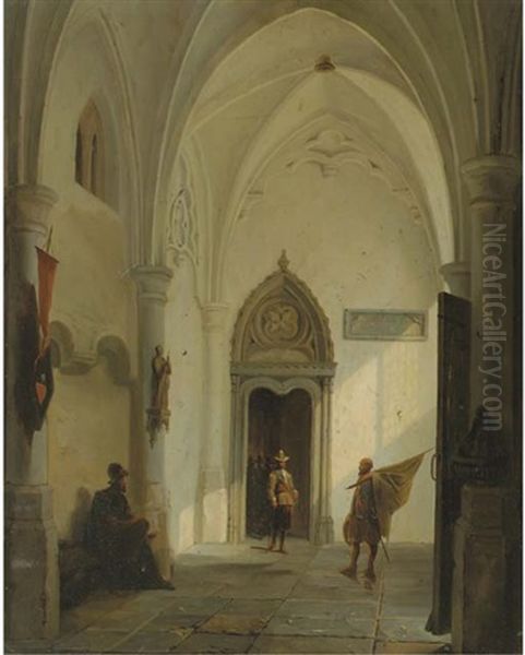 At The Church Entrance - view 1