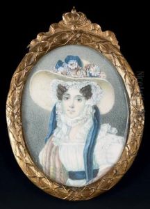 Portrait De Louise-marie-adelaide-eugenie D'orleans (1777-1847) Portrait De Louise-marie-adelaide-eugenie D'orleans (1777-1847)
