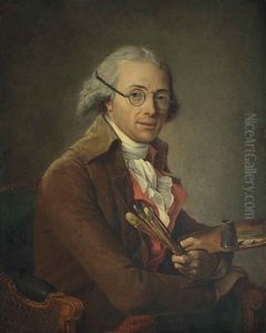 Portrait Du Peintre Francois-andre Vincent (1746-1816) by Adelaide Labille-Guiard