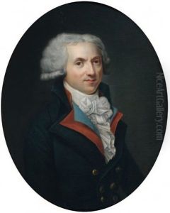 Portrait Du Conventionnel Vergniaud Chef Des Girondins by Adelaide Labille-Guiard