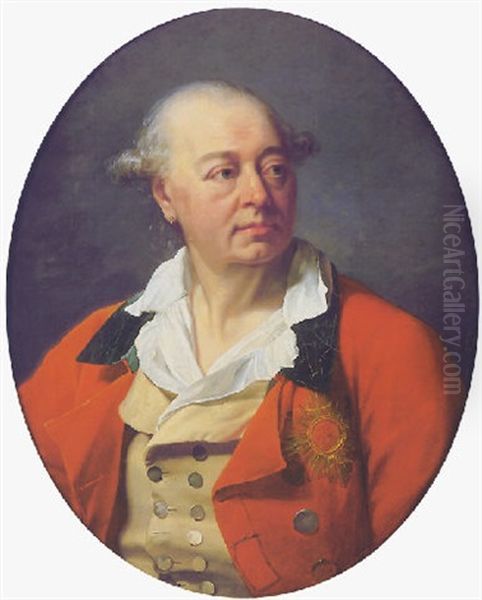 Portrait D'homme A La Veste Rouge - view 1