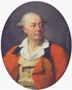 Portrait D'homme A La Veste Rouge