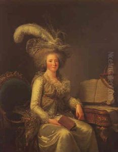 Portrait De Madame Elisabeth by Adelaide Labille-Guiard