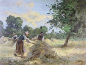 La Fenaison by Eugene Labitte