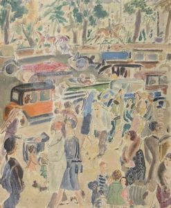Rue Du Bois by Charles Laborde