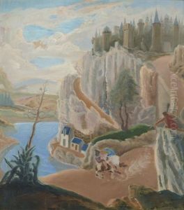 L'enlevement De Dejanire by Charles Laborde