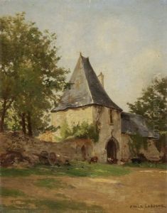 Gebaude In Landschaft Gebaude In Landschaft