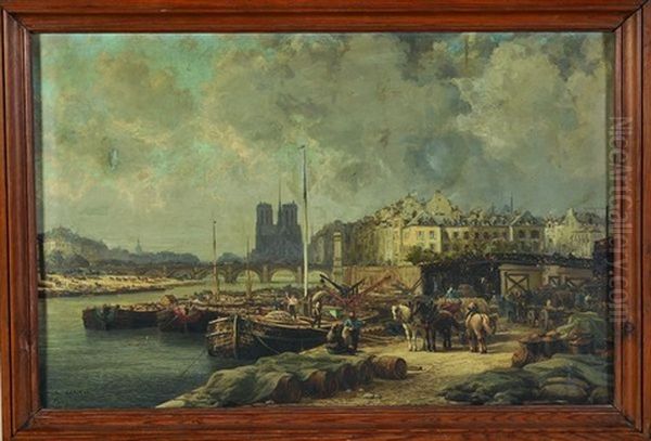 Paris, Les Quais De La Seine - view 1