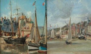 Vue D'honfleur (+ Another Similar; 2 Works)