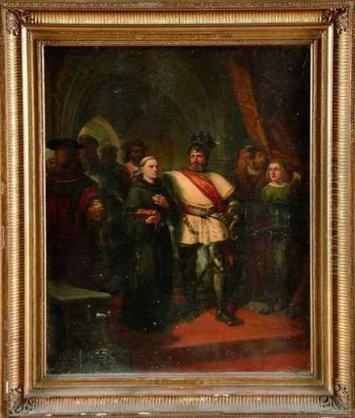 Luther Et Georges De Freusberg A Worms - view 1