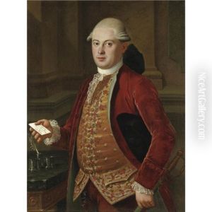 Ritratto Di Gentiluomo Con Giacca Rossa E Panciotto Ricamato Ritratto Di Gentiluomo Con Giacca Rossa E Panciotto Ricamato