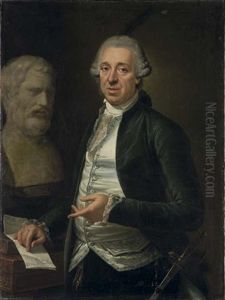 Ritratto Di Domenico De Angelis Con L'erma Di Biante