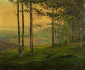 View Through The Trees by Bertha Lacey