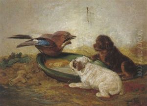 Sie Finden Ein Fremdes Ungeheuer by F. Sigmund Lachenwitz